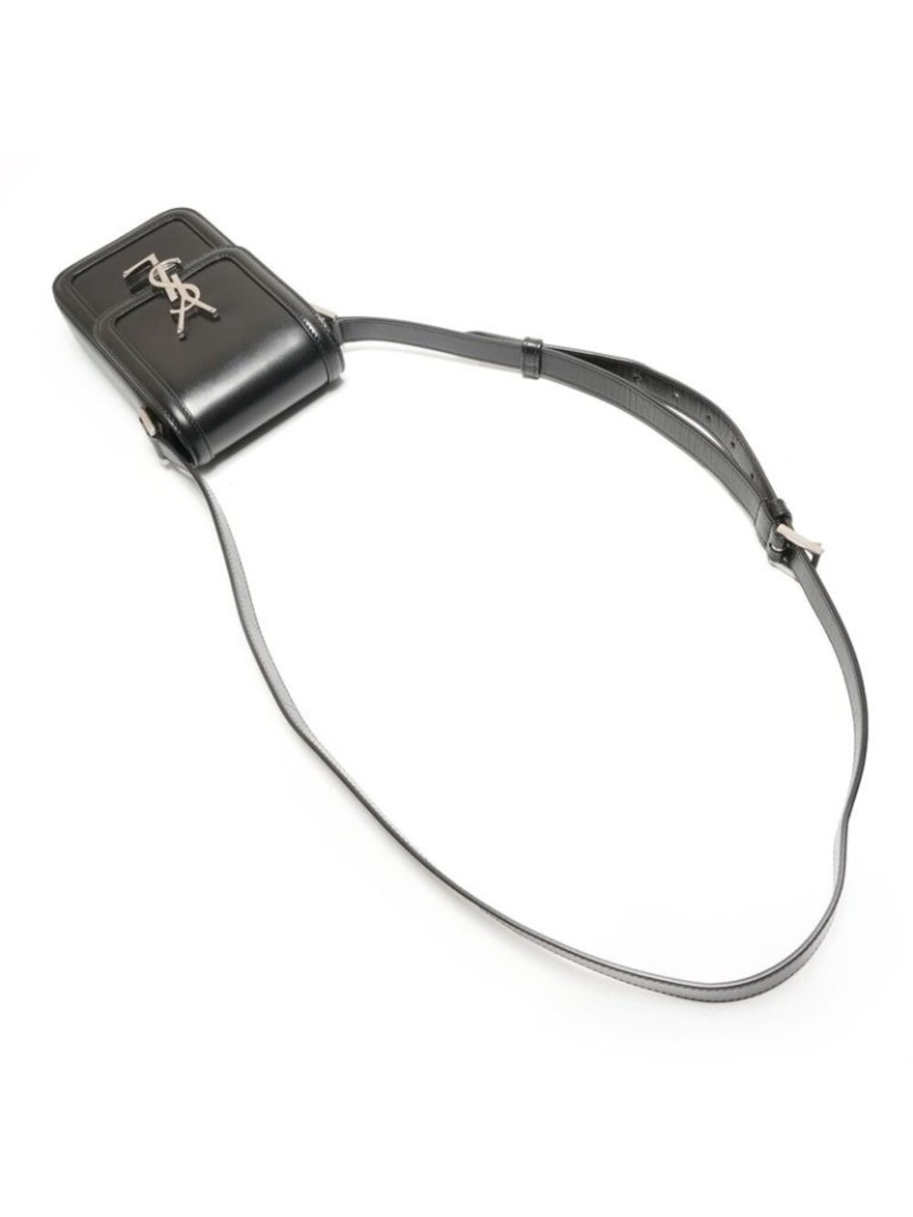 Saint Laurent Yves Shoulder Bag Solferino Mini Leather - Picture 8 of 10